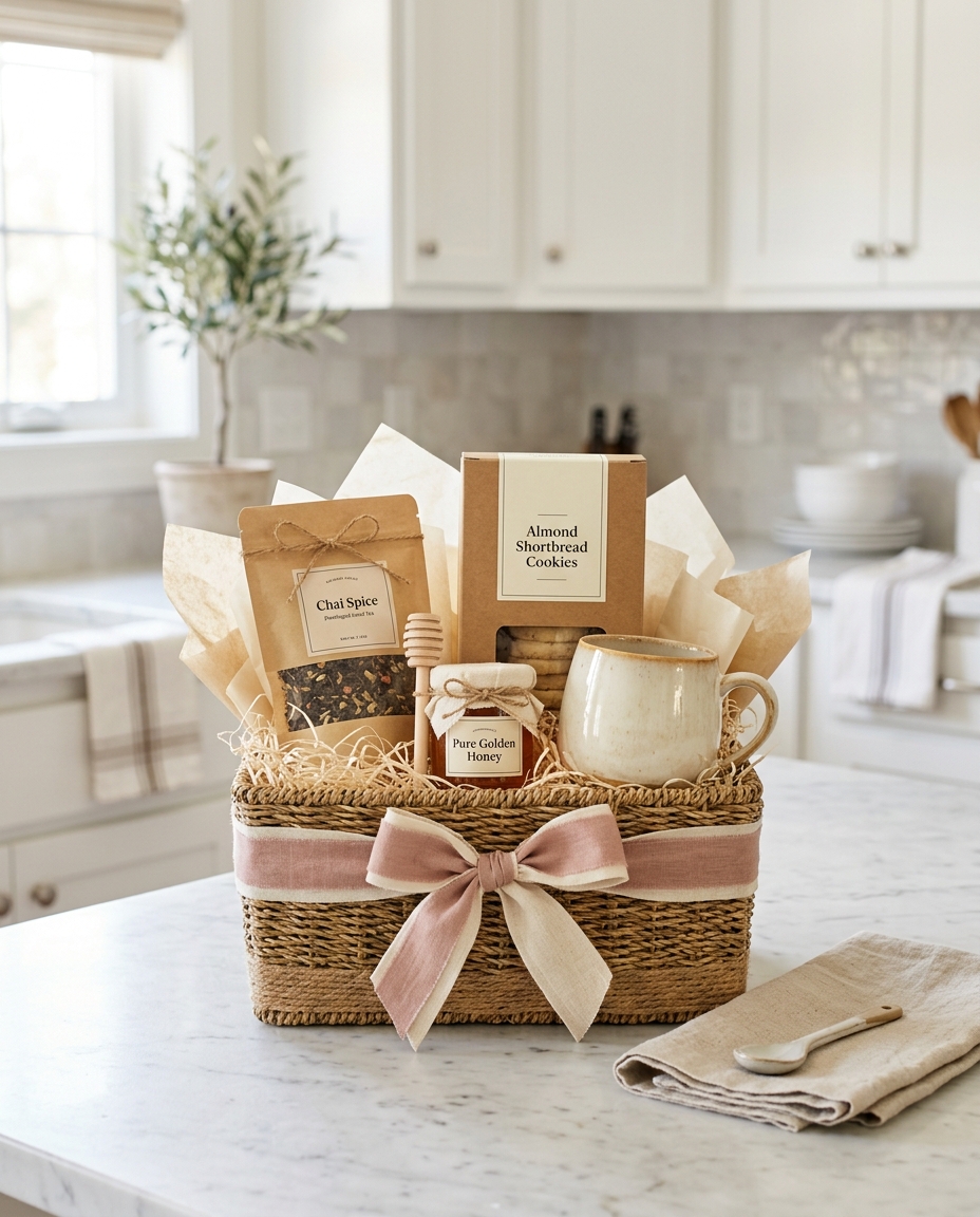 Gift baskets handmade by Kindly Gathered Gifts