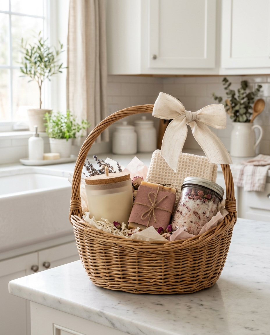 A Quiet Moment — gift basket by Kindly Gathered Gifts