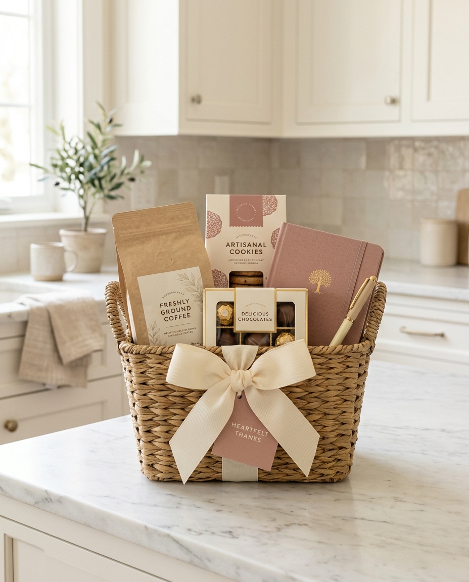 A Thoughtful Thank-You — gift basket by Kindly Gathered Gifts